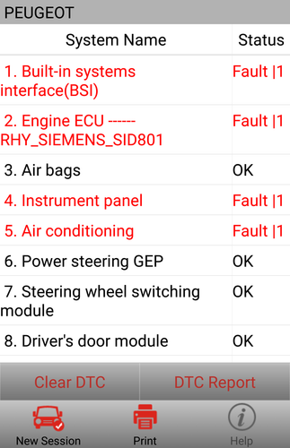 Launch x431 PRO3 Pro Diagnostic cars Vans Service reset DPF JULY 17 VER 10" tab - Picture 4 of 5