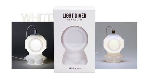 Light Diver Cute Lamp USB Touch LED Mood Decor Nightlight Bedroom Gift 3 Color - Picture 11 of 13