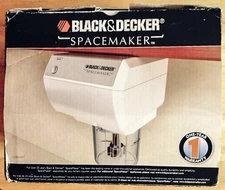 BLACK & DECKER SPACEMAKER UNDER COUNTER COFFEE GRINDER, FOOD PROCESSOR, CG800WM