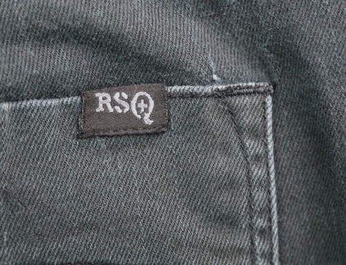 Herren RSQ Jeans New York Slim Straight Distressed Grün Größe 36x32 (Msr 36x30) - Bild 12 von 12