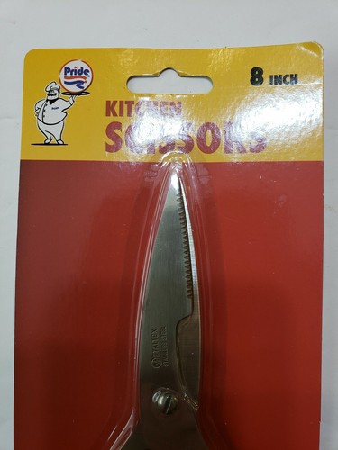 Kitchen scissors 8" Stainless steel By Pride! A Proud American Company ! New! - Picture 4 of 8