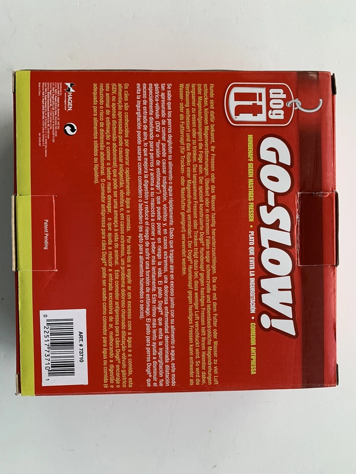 БЛЮДО ДЛЯ СОБАК DOGIT GO SLOW ANTI-GULPING — ЧЕРНОЕ — МАЛЕНЬКОЕ — 300 МЛ (10,1 ЖИДКОЙ УНЦИИ) - Изображение 3 из 4