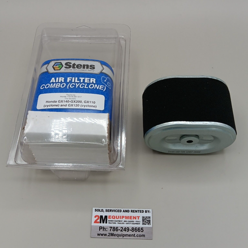 Stens 100-784 Air Filter Combo Honda 17210-ZE1-517 GX140 GX160 GX200 - Imagen 3 de 5