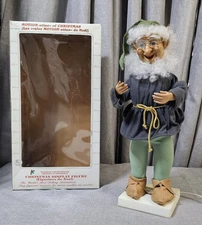 Vtg Telco Motion-Ette Animated Santa's Workshop Elf Works Original Box