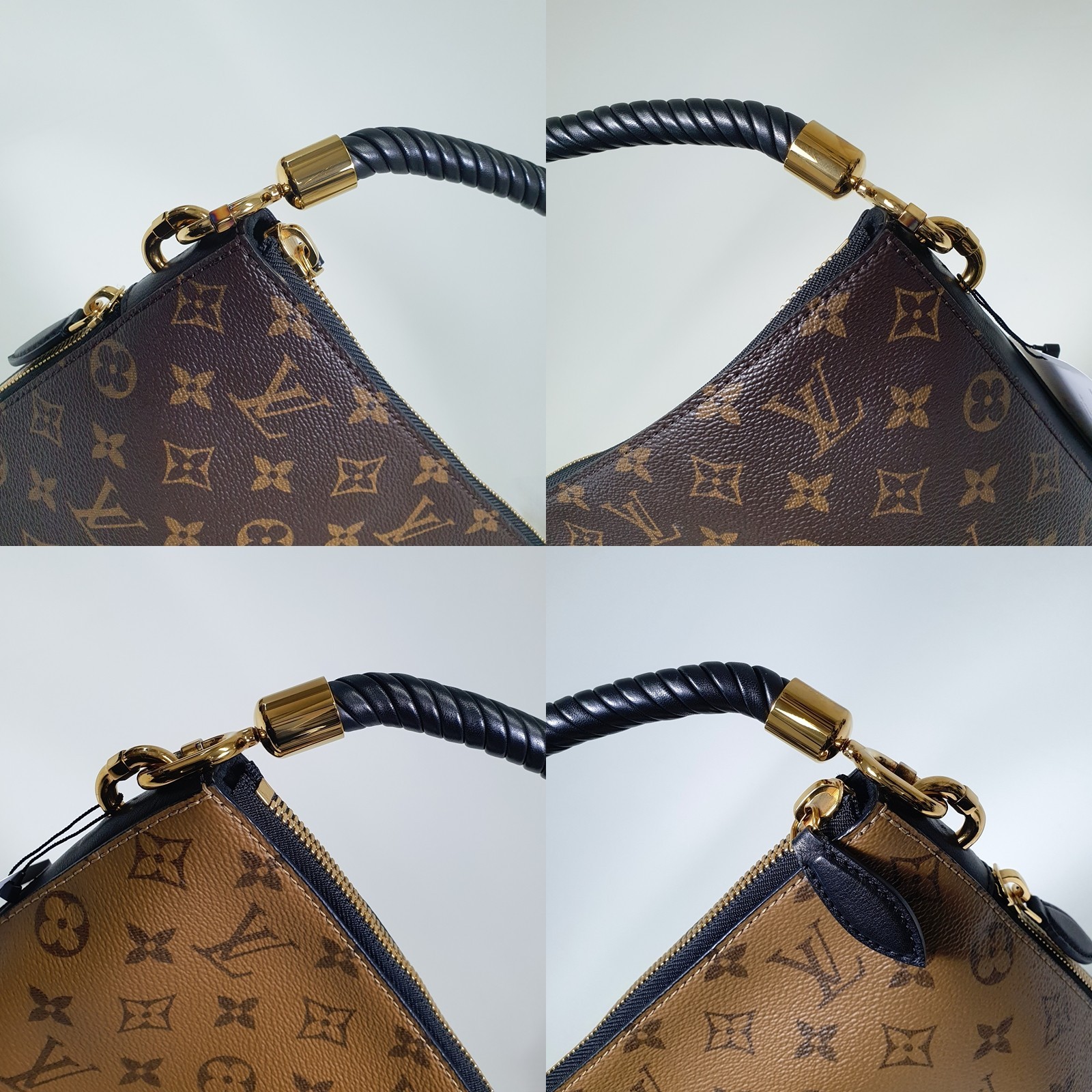 Authentic Louis Vuitton Reverse Triangle Softy M4… - image 5
