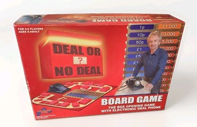 Deal or No Deal Brettspiel mit elektronischem Telefon Drumond Park 100% vollständig sehr guter Zustand