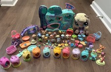 Littlest Pet Shop LPS Lot of Assorted Pets, Accessories, House, McDonalds, GC 
