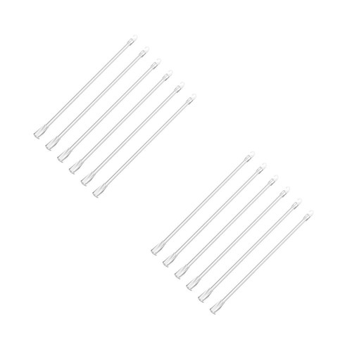 6 Pcs Curtain Rod Replacement Parts Drapery Pull Wand Blinds Clear Stick - Bild 17 von 20