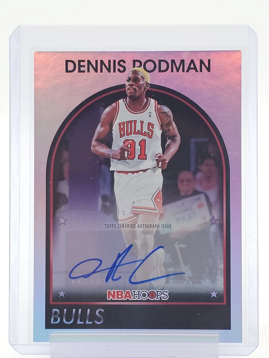 Topps Dennis Rodman Basketball Autographed Sports Trading Cards 50枚限定 Dennis Rodman UD Premier Auto NBA