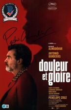 PEDRO ALMODOVAR SIGNED PAIN AND GLORY DIRECTOR 11X17 PHOTO BECKETT COA