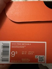 Nike Free Metcon 5 Men's Training Shoes Black/Anthracite/White DV3949-001 2023