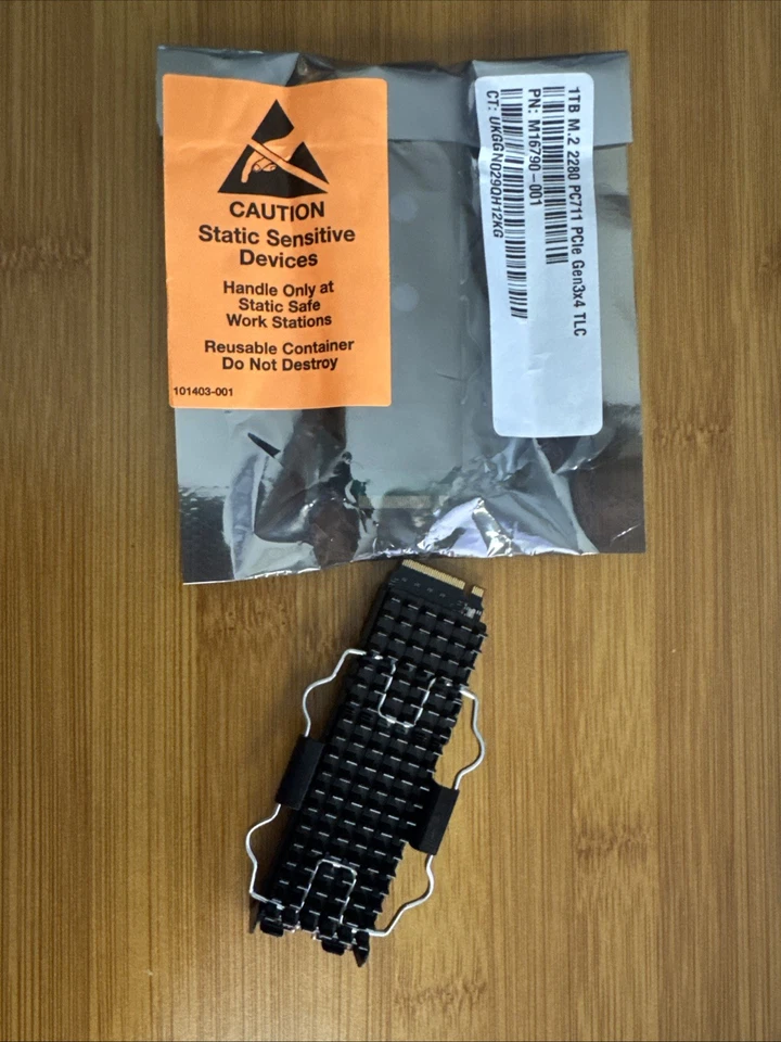 1TB NVMe PCIe Gen3 x4 SSD Micron 2300 MTFDHBA1T0TDV 1024GB W/ Heat Sink 🔥🔥🔥 - Image 3 of 3