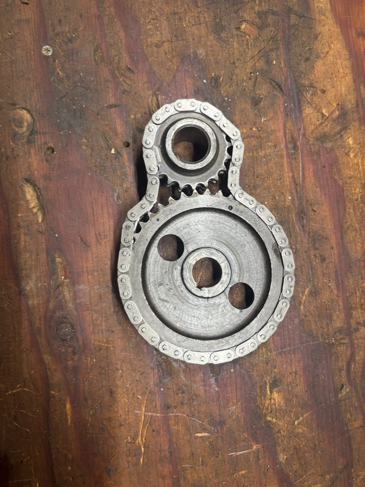 Crankshaft And Cam Shaft Timing Gears And Chain For Austin Healey Sprite 1275 Foto 2 de 2