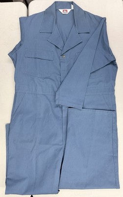 Vintage Ben Davis Men's Coveralls-Blue- Size 46 R