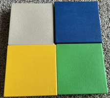 Lot of 4 Floppy 5.25" Disk Holders Janus, Heathkit, Mini Kas-ette/10, Ring King