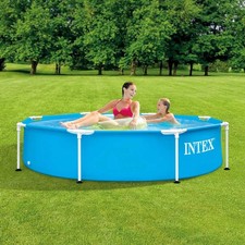 Intex Piscine Metal Frame 244x51 cm piscine hors sol piscine encadrée