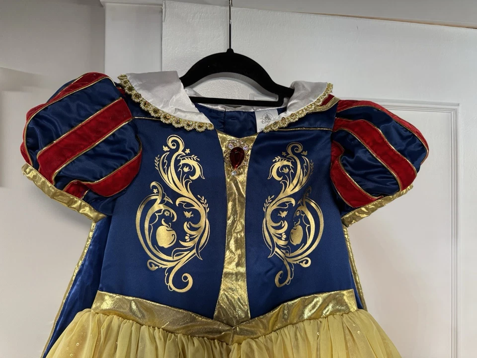 Vestido Disfraz Blancanieves Disney Colección Diseñador De Lujo Talla 9/10 Foto 3 de 4