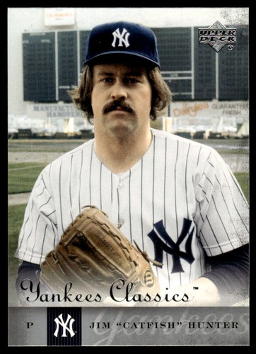 2004 Upper Deck Yankees Classics #77 Catfish Hunter - Picture 1 of 2
