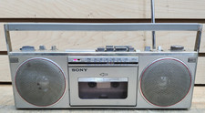 VTG Sony CFS-6 Stereo Cassette-Corder Boombox - No Cord