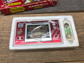 Nintendo Game & Watch Pocketsize MARIO'S CEMENT FACTORY ML-102 With Box