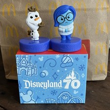2025 McDonald s Disneyland 70th Anniversary Happy Meal Toy 4 Sadness/Olaf