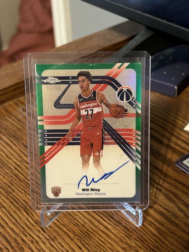 2025 Topps Chrome Will Riley Next Stop Signatures (RAW)