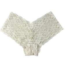 Wonderbra Lacy Floral Sheer Panties Briefs Medium Vintage