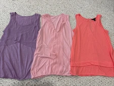 3 Women’s Ann Taylor Loft & Banana Republic Tank Tips Size Small S EUC