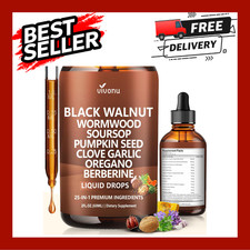 Parasite Cleanse Tincture/Extract-Wormwood,Black Walnut Hull, Clove,Best Quality