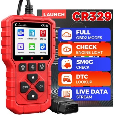 LAUNCH Creader CR329 OBD2 Scanner Auto Diagnosegerät Batterietest Free Update