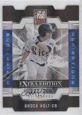 2009 Donruss Elite Extra Edition Aspirations 122/200 Brock Holt #49 4l3