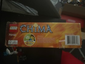 LEGO Chima Fire Eagle Flyer Set 70142 100% Complete W/ Instructions And Box