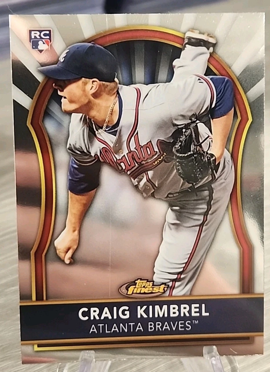 Craig Kimbrel 2011 Topps Finest Rookie #85 Atlanta Braves