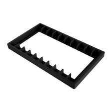  Rangement pour cassettes audio : Support à 10 emplacements pour cassettes -