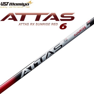 その他 BALDO COMPETIZIONE ATTAS RX SUNRISE RED UST Mamiya Golf Japan ATTAS RX SUNRISE RED 6 Graphite Shaft
