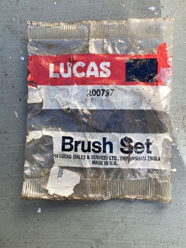 Vintage NOS 200737 classic motorcycle Lucas dynamo brushes