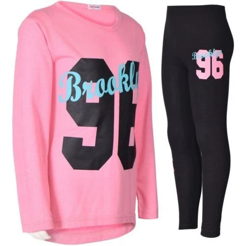 Tenue Habillée Le Pink - Robe 2 Pièces Noir Manches Longues - Taille 14 Fille