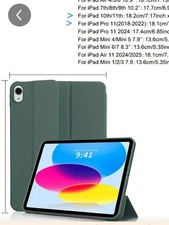 For iPad 11th/10th/9th/8th/7th/6th/5th Air Pro 11 13 Mini Stand Flip Case Cover
