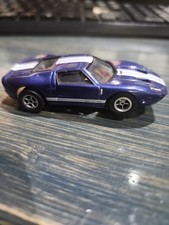 Life Like GT40 MK ll 1966 Le Mans W/Lights Tested Runs Blue With White Stripes