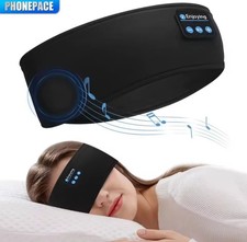 Bluetooth Sleep Headphones Wireless Sleeping Headband Music Eye Mask Side