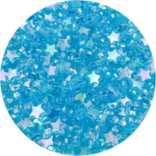 400Pcs Acrylic Star Beads, AB Colors Star Shape Beads Crystal Star Beads for Jew