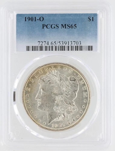 1901-O Morgan Silver Dollar PCGS MS65 New Orleans Minted No Reserve