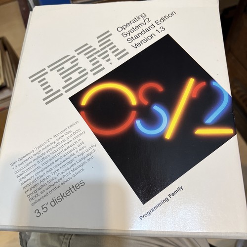 IBM Operating System 2 Standard Edition OS/2 3.5β Diskette 1990