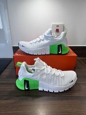 Image of Nike Free Metcon 6 Gym Training Shoes White Green Strike UK 7.5 - FJ7127-107