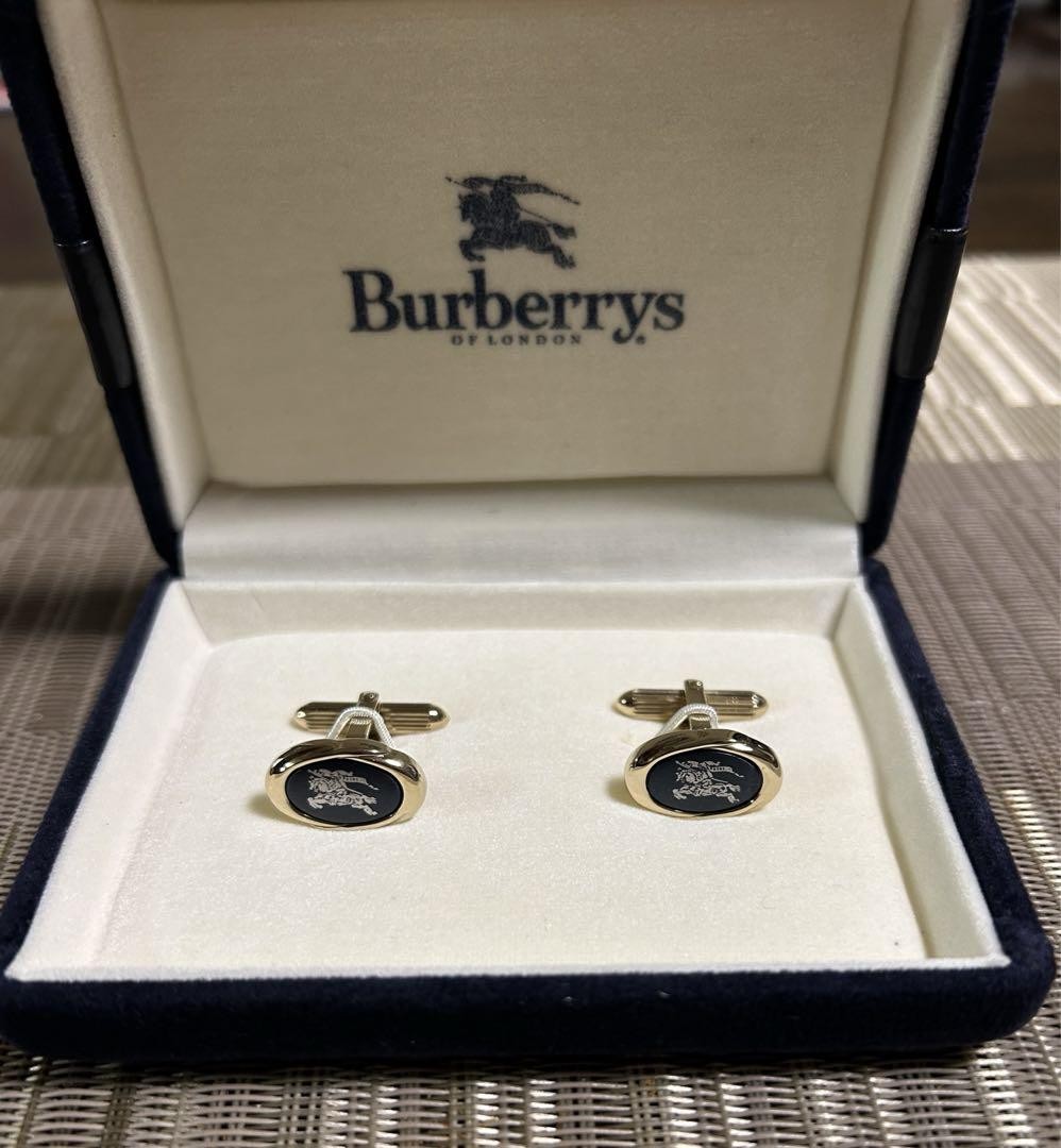 Burberry Authentic Cufflinks Cuff's Button Oval S… - image 3