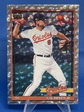 2026 Topps Series 1 - Cal Ripken Jr. 1991 Topps Silver Crackle Foil #T91-87