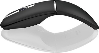 Bluetooth Arc Travel Mouse BT & 2.4G Wireless Dual Mode Rechargeable Rotatable