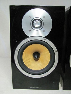 B&W BOWERS & WILKINS CM5 SPEAKERS MAIN BOOKSHELF SET OF 2 COSMETIC