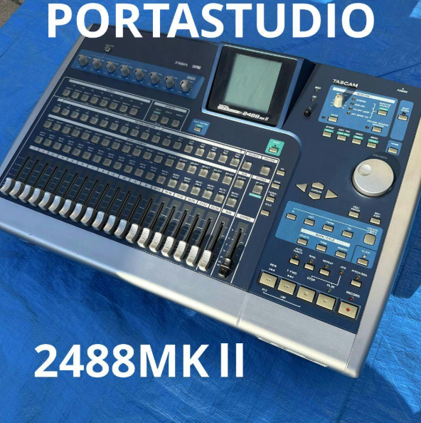 TASCAM PORTASTUDIO 2488MKⅡ Tascam Porta Studio 2488MKⅡ 24 Track Vintage Japan #W1206