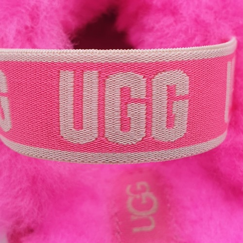 Uggs Toddler Kids Ugg Funkette Slipper Pink Fluffy UK 5 in Original Box - Picture 6 of 14